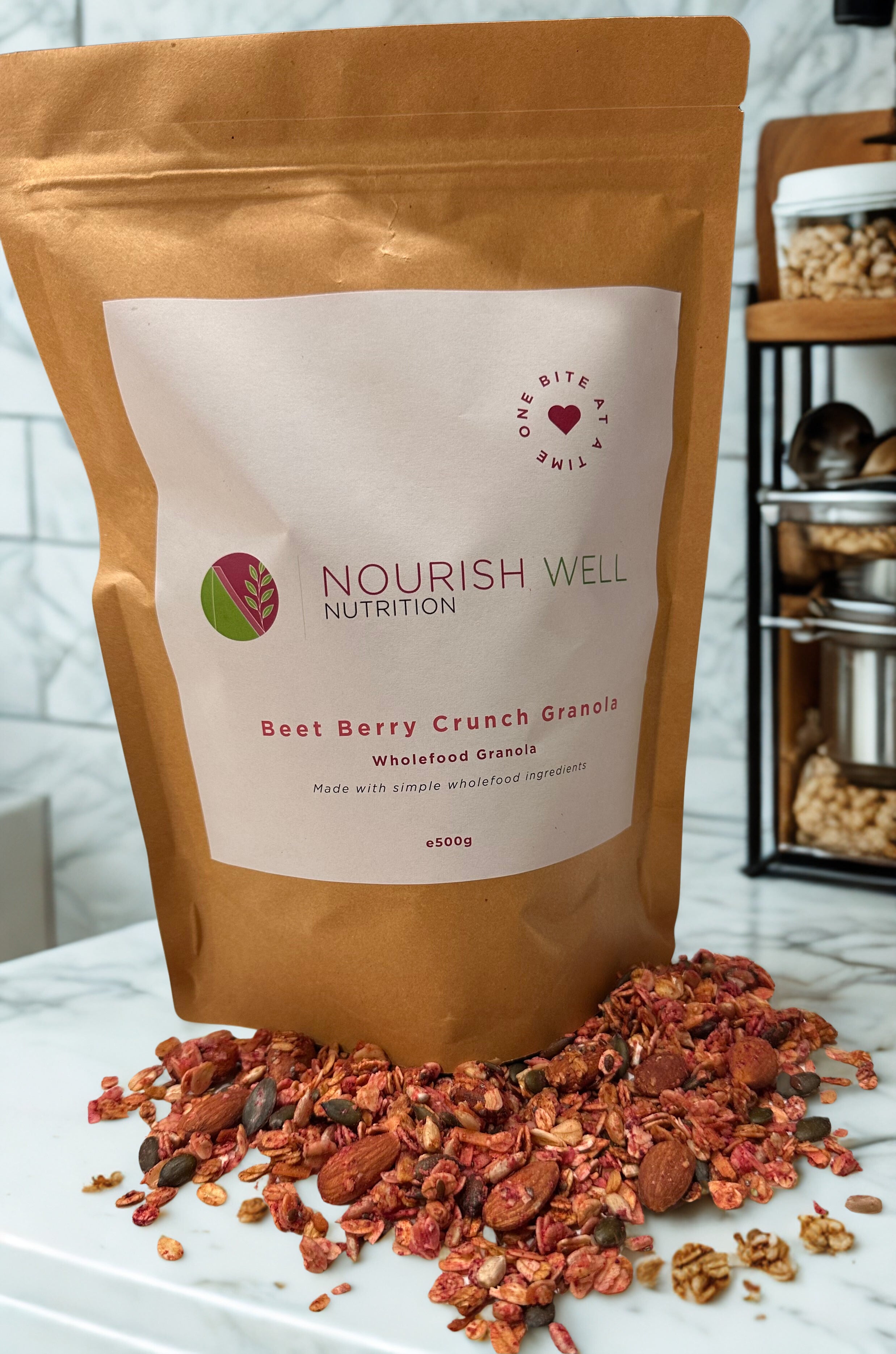 Beet Berry Crunch Granola